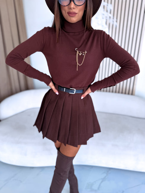 Водолазка с кнопками "CHANCE W2411" - CHOCO